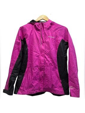 Columbia So Pink!! with Omni-tech Zip Up 2 Tone Hoodie